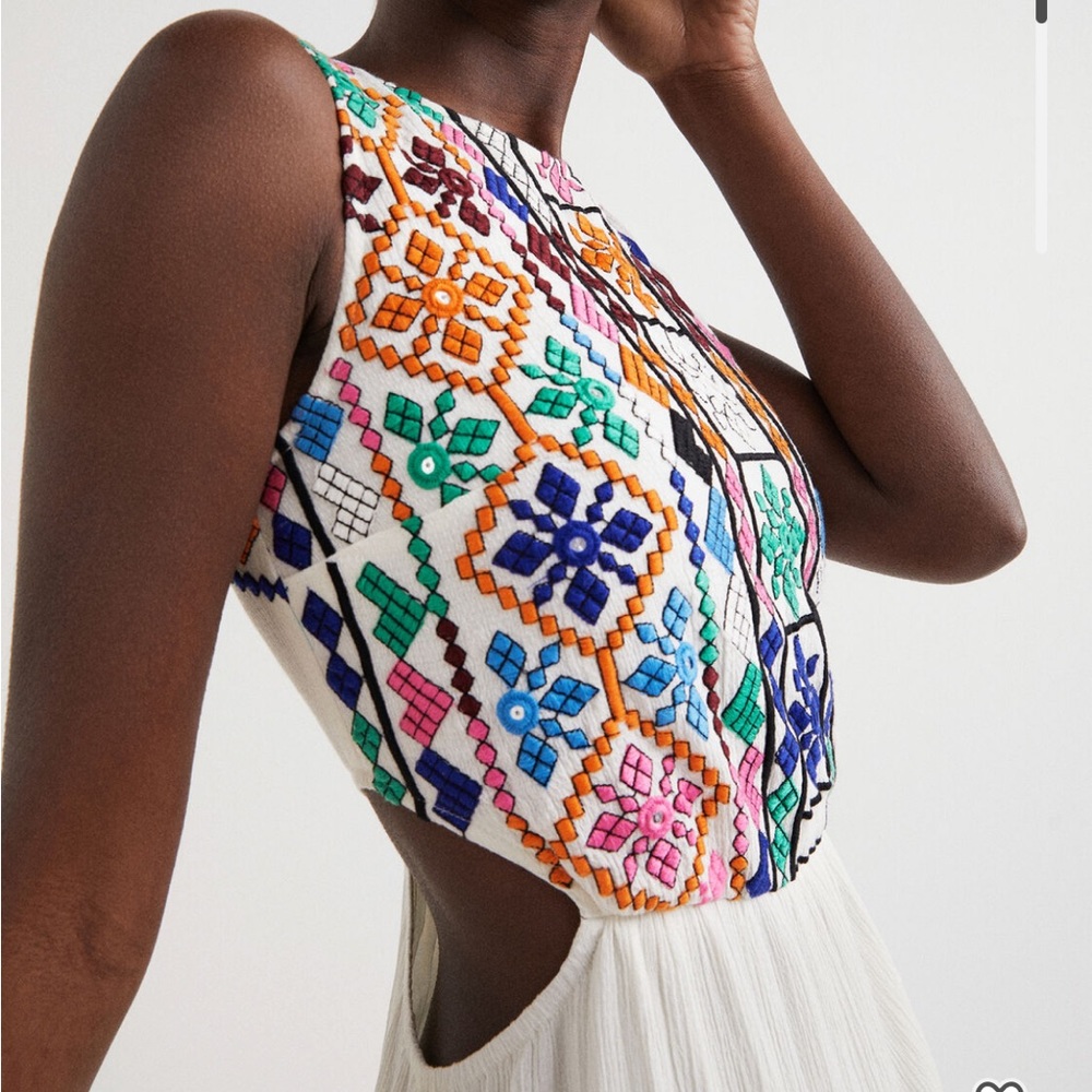 Ethnic Cut Out Dress